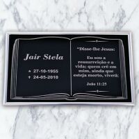 Imagem de Placa Bíblia BF500 - 34cm x 23cm até 4 nomes (Sem foto)